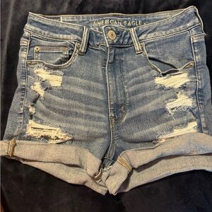 American eagle jean shorts